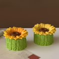 thumbnail image 3 of Osdhezcn Silicone Crafting Mold Sunflower Shape Candle Base Moulds for Candle Decorative Bowls and Succulent Planter Creations, 3 of 10
