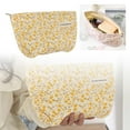 thumbnail image 3 of Small Fresh Floral Cosmetic Bag Large Capacity Portable Toiletries Storage Pouch for Women Girls Travel Organizer, 3 of 8