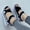 Black, variant on Tbopshirt Summer Sandals Women Ladies Fashion Slope Heel Sandals Comfortable Round Toe Causal Sandals Shoes Womens Sandals