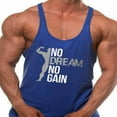 thumbnail image 1 of Body Fitness Tops Gym Stringer Workout Vest Singlet Men Shirt, 1 of 5