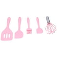 thumbnail image 2 of Cooking Spatula Set Silicone Baking Scraper Heat Resistant Egg Beater Kitchen Utensil(Pink ), 2 of 8