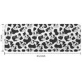 thumbnail image 7 of Black White Cow Pattern Kitchen Rug Mat,Kitchen Runner Rugs Non Skid Washable,Decorative Kitchen Floor Mats for Kitchen,Sink,Laundry,17"x47.2", 7 of 7
