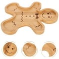 thumbnail image 4 of LEDMOMO-Christmas Charcuterie Board,Serving Trays Xmas Wood Appetizer Boards Snacks Serving Platters for Home Party Supplies, Gingerbread Man, 4 of 10