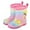 Pink, variant on Rain Boots Toddler Girl Kids Rain Boots for Outdoor Play and Puddle Jumping Children's Garden Shoes LightWeight Shoes for Outdoor Park, Hiking