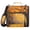 Falling Leaves and Lamp, variant on 3 Ring Zipper Binder with Shoulder Strap Waterproof Trapper Keeper 2 Inch D-Ring 500 Sheets Capacity Mysterious Butterflies and Moon