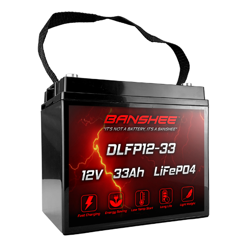 12V 35AH Battery Rechargeable Lithium Deep Cycle AGM Replace 12 Volt 33AH 34AH 36AH 30AH, in Series 24V 36V 48V for Power Patrol SLA1156 Ritar RA12-33 Renogy PV Solar Panels Bat-Caddy X3R Golf Caddy