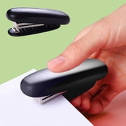 BUTASY Stapler, Portable 50 Staple Capacity Stapler,Effortless Compact Stapler for School Office Home Fits In Pocket Bag Works with 246 266 Staples(Black)