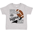 thumbnail image 3 of Inktastic Little Brother and Biggest Fan Football Player Boys Toddler T-Shirt, 3 of 5