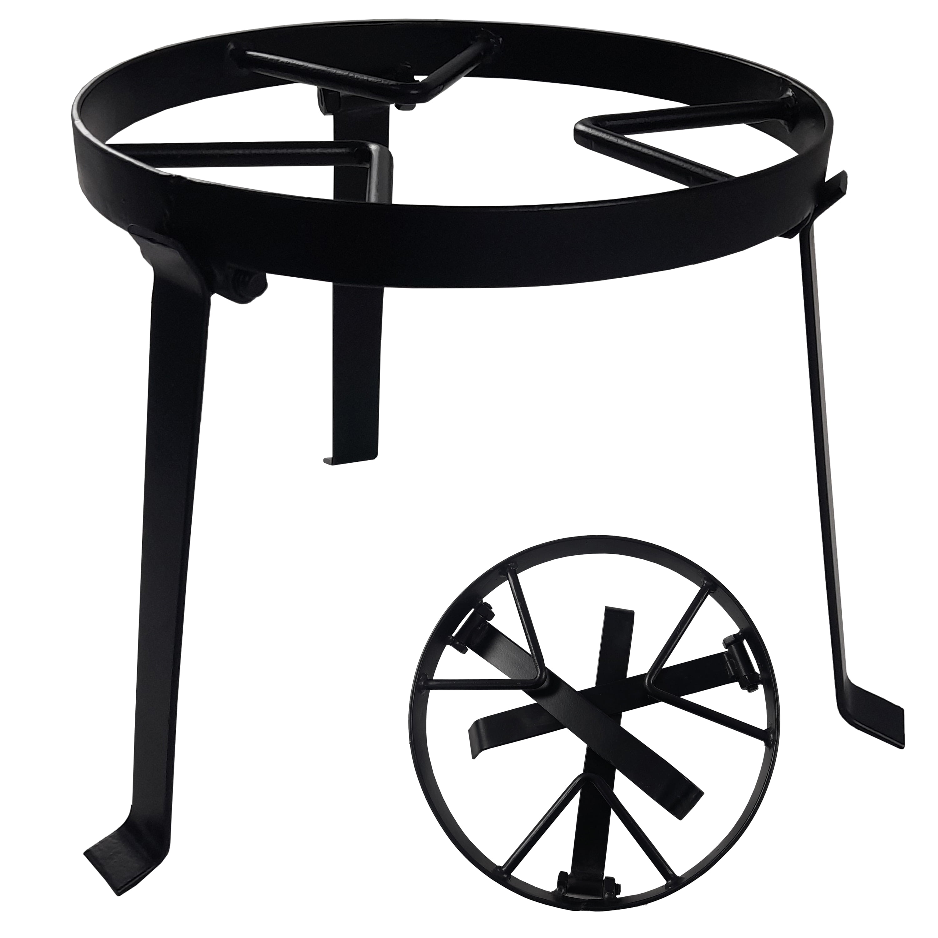 Simond Store Campfire Tripod for Cast Iron Dutch Oven Cooking, Campfire Grill for Camping. Wood