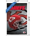 thumbnail image 2 of NFL Kansas City Chiefs - Helmet 16 Wall Poster, 22.375" x 34", 2 of 4