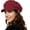 Red, variant on Newsboy Hats for Women Winter Beret Hat Classic Newsboy Caps Retro Fashion French Hats for Women