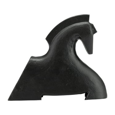 Sagebrook Home 8"l, Metal Horse Decor, Black