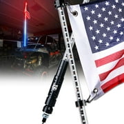 Xprite 5ft Vision Series LED Flag Pole Safety Whip Light