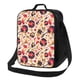 thumbnail image 1 of Disketp gold Skull Guitar record Bolsa Térmica Estampada para Almuerzo, Lonchera para Hombres y Mujeres Adultos, 1 of 7
