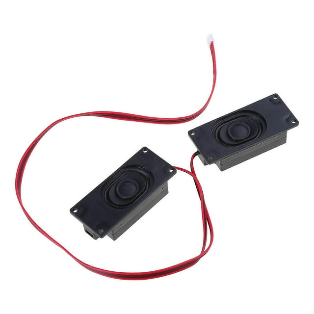 2Pcs 3070 Mini Passive Speaker LCD TV Stereo Speakers Advertising 4 Ohm 3W Loudspeaker for DIY Home Theater Computer
