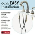 thumbnail image 7 of Delta 35765LF-PD Broadmoor Two-Handle Pull-Down Bathroom Faucet in Chrome, 7 of 7