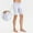 White, variant on Dovford Compression Shorts Men, Spandex Running Shorts Athletic Workout Sport Performance Baselayer Underwear