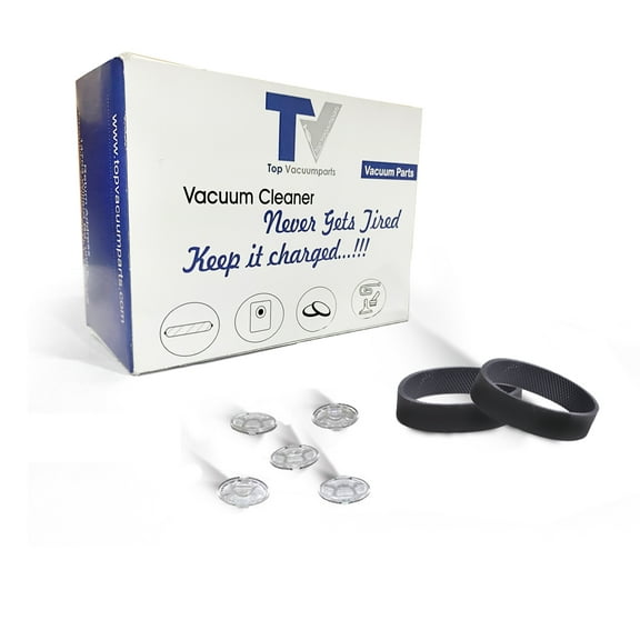 Replacement Part For TVP Sentria Vacuum Cleaner Headlight Lens Cover 5PK With Free 2 Belts # 108506S, 301289, 301289S