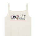 thumbnail image 2 of Hello Kitty x Wonder Nation Girls Tank Top and Sleep Shorts Pajama Set, 2-Piece, Sizes 4-18, 2 of 3