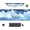 Blue and White Clouds, variant on Retro Olive Green Plant XL Large Extended Gaming Mouse Pad Cool Plants Lovers Desk Mat with Stitched Edges, Non-Slip Rubber Base Mousepad, Laptop Computer Keyboard and Mouse Mat 31.5x11.8 in