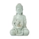 thumbnail image 1 of Estatua de Buda para jardín con energía solar para exteriores, escultura decorativa, regalo de inauguración de la casa, arte de resina para patio y, 1 of 9