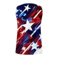 thumbnail image 5 of Vetsdori July 4th Tank Tops for Women Sleeveless Summer Tshirts Red White and Blue Patriotic Casual Camisole Work Independence Day Juniors Tops Undershirts, 5 of 5