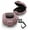 Pink, variant on Dexnor Rugged Bumper Case for Beats Fit Pro (2021) Cases with Secure Lock, Shockproof Clear Cover with Carabiner & Keyring for Beats Fit Pro 2021, Black