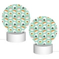 thumbnail image 2 of Balery Kawaii Sushi Pattern Acrylic Night Light Gift with 3 Color ModesTouch-Sensitive LED Lamp Perfect Gift for Mother's Day, Birthday, or Christmas, 2 of 9