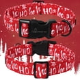 thumbnail image 2 of Collar para perro, diseño navideño, algodón, ajustable, 40,6 a 60 cm, 2 of 5