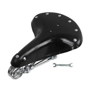 BEELORD-Selle de vélo confortable en cuir PU et mousse à mémoire de