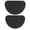 Black, variant on Adhesive Shoe Pad Slip EVA Cushioning Pad For Adult Waving Textured Shoe Pad Shoe Protectors Pad
