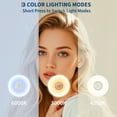 thumbnail image 4 of ChaoLink 32x24" Black LED Bathroom Mirror, Anti-Fog, Frontlit & Backlit, Dimmable, 3 Color Temperature, Wall Hanging, 4 of 7