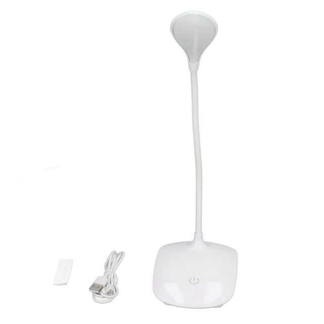 Lampe de Bureau LED, Lampe de Lecture USB à Économie d'Énergie à Piles pour Enfants Étudiants