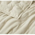 thumbnail image 6 of Chezmoi Collection Glen 3-Piece Crescent Stitched Quilt Set, King Size, Sand, Rayon Derived from Bamboo & Polyester Blended, Soft Breathable Cooling Bedspread for Hot Sleepers, 6 of 9