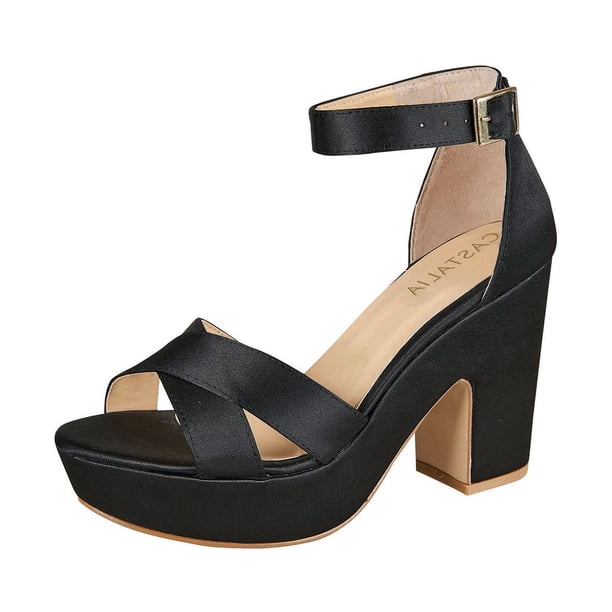 Tacón Para Mujer CASTALIA Negro 300-81 CASTALIA 300-81