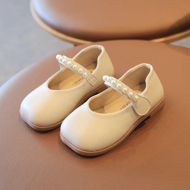 Zapatos para niños, otoño, suela suave, zapatos estilo occidental, lindos zapatos de princesa, zapatos pequeños de cuero, estilo