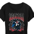 thumbnail image 3 of Marvel Venom - Metal Tee Style - Women's Short Sleeve Graphic T-Shirt, 3 of 5