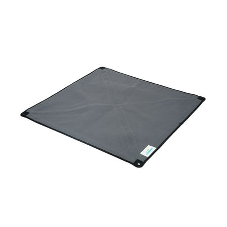 UPC: 0799870499976 | Coolaroo On the Go Elevated Pet Bed Replacement Cover  Medium  Steel Gray