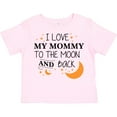 thumbnail image 3 of Inktastic I Love My Mommy to the Moon and Back Boys or Girls Toddler T-Shirt, 3 of 5