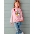 thumbnail image 2 of Funny Unicorn Donut Ii Long Sleeve Toddler -Image by Shutterstock,  5 Toddler, 2 of 4