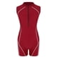 thumbnail image 5 of Traje de baño atlético para surf UPF 50+ para mujer, traje de baño sin mangas de una pieza con cremallera inferior, traje de baño, 5 of 5
