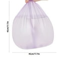 thumbnail image 2 of CCOCC 60Pcs Trash Bags 2 Gallon Handle Garbage Bags Trash Can Liners Bathroom Bedroom Office Car Home Waste Plastic Trash Can Liners, 2 of 6