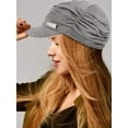 thumbnail image 5 of Yirtree Fashion Hat Pleated Peaked Cap with Brim Visor for Woman Ladies, Best for Daily Use, 5 of 8