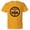 Gold, variant on PleaseMeTees™ Mens From Born Made In USA United States Logo Label Tee