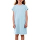 thumbnail image 1 of Vestido de Primavera de Niña Vestidos Sueltos Casuales con Bolsillos para 5-14 Años Vestido de Verano de Manga Corta Estirable Suave Y Cómodo para las Vacaciones Escolares, 1 of 9