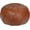 Brown, variant on Round Unstuffed Pouf Cover, Leather Foot Stool Ottoman with Storage, Bean Bag Floor Chair, Multi Functional Footrest for Living Room, Bedroom or Balcony (Yellow)