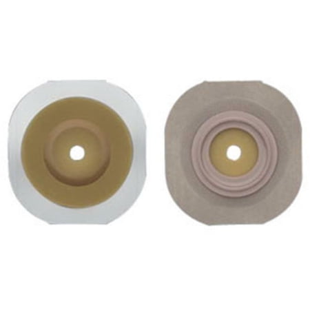 6 Pack - Colostomy Barrier FlexTend Trim to Fit Extended Wear Tape 214" Flange Red Code Hydrocolloid Up to 112" Stoma