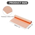 thumbnail image 2 of Pure Copper Sheet Roll, 0.15mm 24Ga Thick T2 Copper Flashing 2440mm x 300mm/8Ft x 12in Copper Strip Soft Copper Metal Foil Plate for Craft Electrical House Repair, 2 of 5