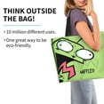 thumbnail image 3 of Invader Zim Tote Bags Reusable Women Shoulder Bag Grocery Bag Travel Beach Shopping Work Daily Handle Bag, 3 of 8