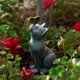 thumbnail image 5 of Figura decorativa de resina para interior y exterior 8171 Gato mariposa, 5 of 5